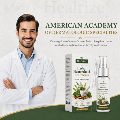 🔥Healrize® Herbal  Hemorrhoid Relief Spray 🌿 (Stops Itching Fast & Supports Internal/External Comfort)
