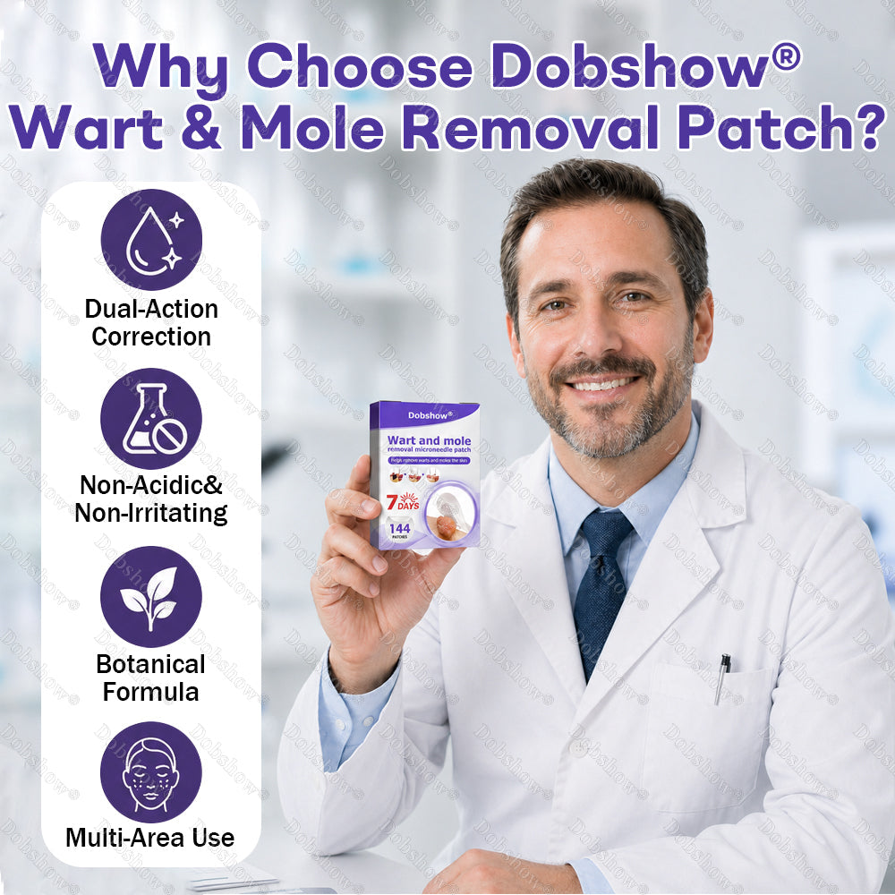 Dobshow® Wart and mole removal microneedle patch