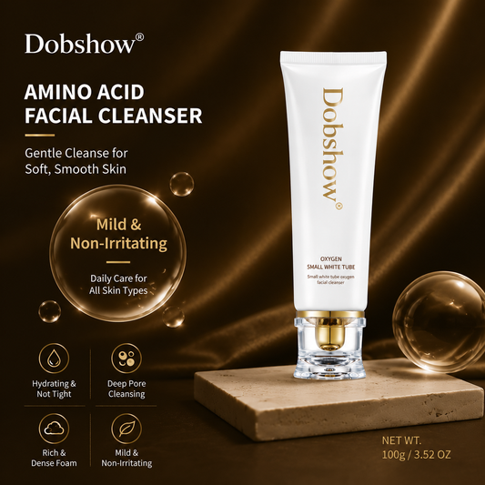 Dobshow®Amino Acid Face Wash - Gentle Foaming Cleanser for Oil Control & Hydration, 100g