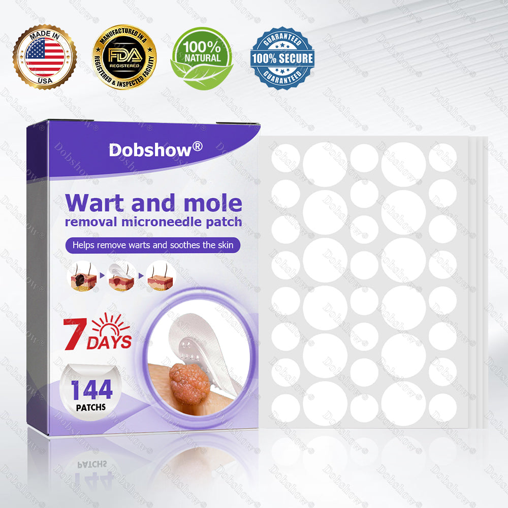 Dobshow® Wart and mole removal microneedle patch