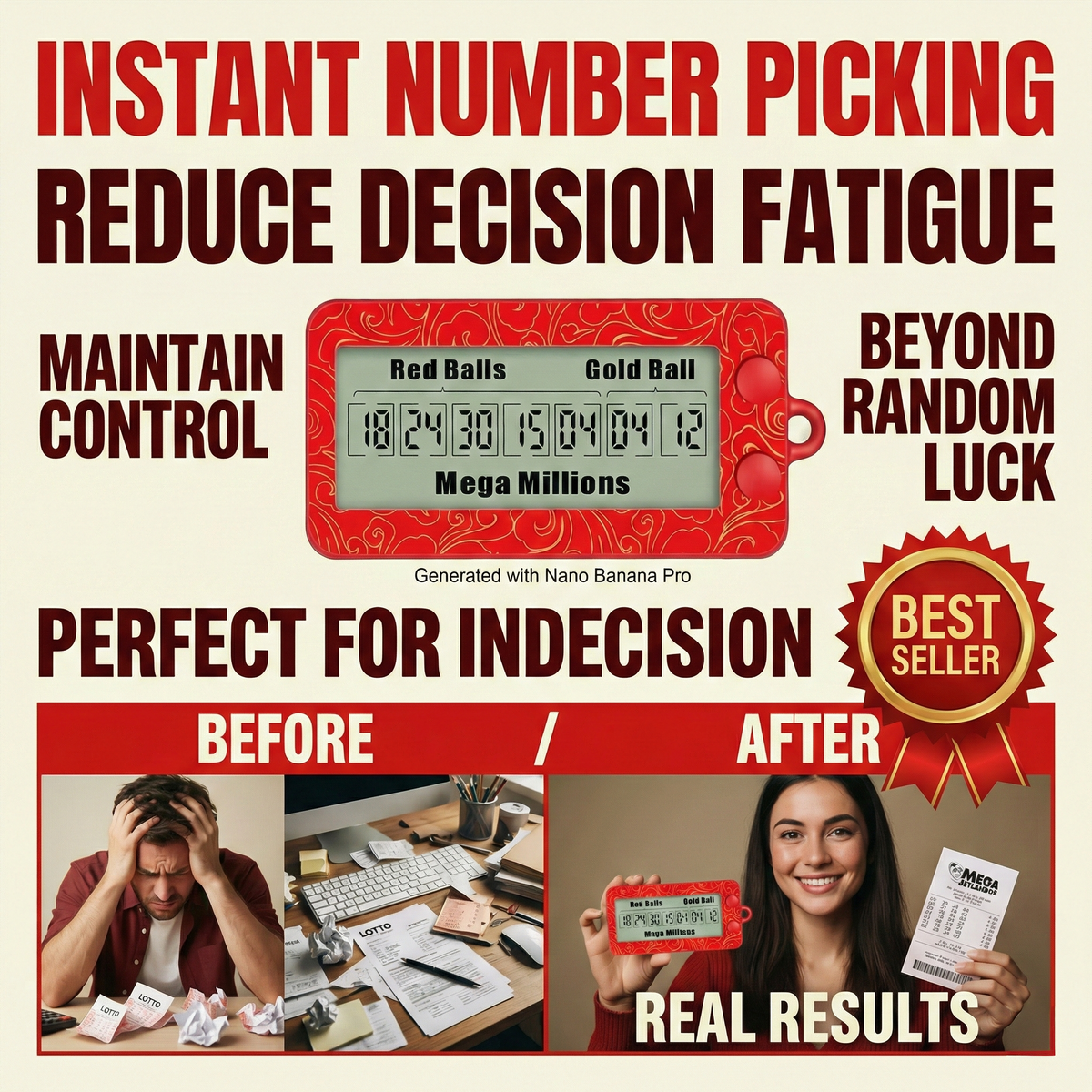 (🔥Last Day Promotion)🔥Nurbini® AI algorithm probability double lottery picker