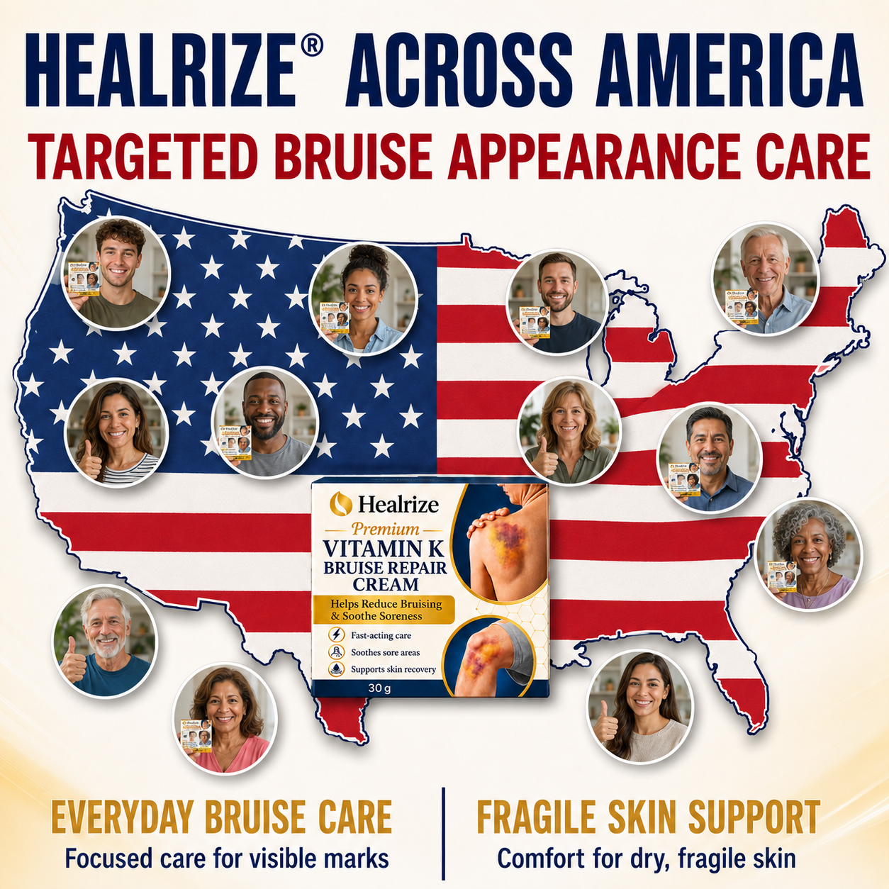 𝐇𝐞𝐚𝐥𝐫𝐢𝐳𝐞® Premium Vitamin K Bruise Repair Cream