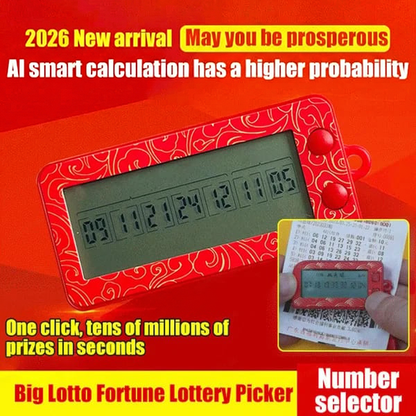 (🔥Last Day Promotion)🔥Nurbini® AI algorithm probability double lottery picker