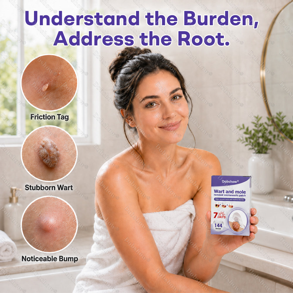 Dobshow® Wart and mole removal microneedle patch
