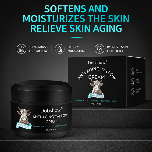 Dobshow®Non-Greasy Men's Face Cream – Daily Hydrating Moisturizer for Soft, Healthy-Looking Skin