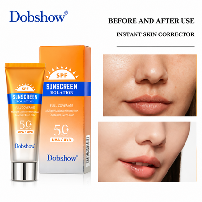 Dobshow®BB Cream with Primer & Concealer – Hydrating Face Cream for Smooth, Even-Looking Skin