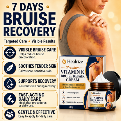𝐇𝐞𝐚𝐥𝐫𝐢𝐳𝐞® Premium Vitamin K Bruise Repair Cream