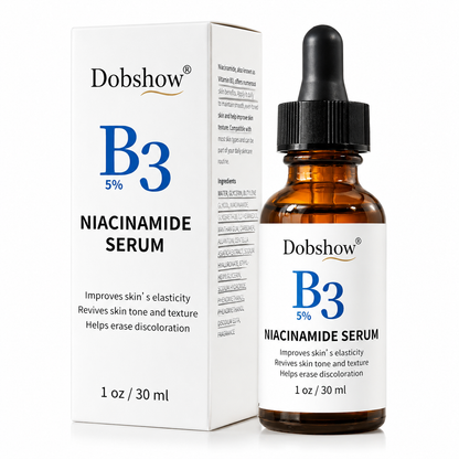 Dobshow®Multi-Action Serum with Niacinamide, Hyaluronic Acid & Vitamin C – Hydrating Face Essence for All Skin Types